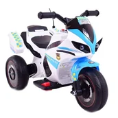 Pojazdy elektryczne dla dzieci - Trzykołowy Motor Policyjny Na Akumulator Niebieski/gtm5588a - miniaturka - grafika 1