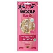 Przysmaki dla psów - WOOLF Woolf Earth Noohide Stick Salmon Przysmak  Dla Psa Łosoś Rozmiar L 85 g - miniaturka - grafika 1