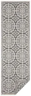 Dywany zewnętrzne - Szaro-kremowy chodnik odpowiedni na zewnątrz NORTHRUGS Jardin, 80x250 cm - miniaturka - grafika 1
