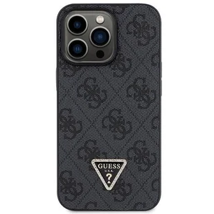 Etui Guess GUHCP13LP4TDSCPK na iPhone 13 Pro / 13 - czarne Crossbody 4G Metal Logo - Etui i futerały do telefonów - miniaturka - grafika 3