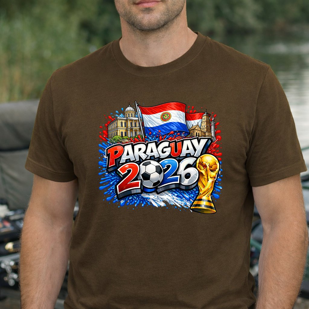 Koszulka WORLD CUP 2026 kolor brązowy rozmiar 3XL