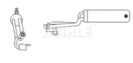 Akcesoria do klimatyzacji i ogrzewania - Osuszacz, klimatyzacja Mahle AD 69 000S - miniaturka - grafika 1