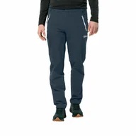 Odzież trekkingowa męska - Męskie spodnie trekkingowe Jack Wolfskin GLASTAL WINTER PANTS M midnight sky - 48S - miniaturka - grafika 1