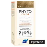 Farby do włosów i szampony koloryzujące - Phyto PhytoColor 9,3 Blond Tres Clair Dore Farba do włosów - kolor bardzo jasny złoty blond 50+50+12 - miniaturka - grafika 1