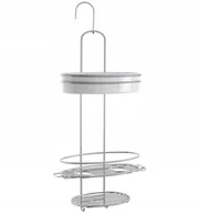 Półki łazienkowe - Przysznicowa półka 3-poziomowa Metaltex - miniaturka - grafika 1