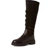 Kozaki damskie - Marco Tozzi Damskie 2-25690-45 modne kozaki, Black Comb, 41 EU, czarny Comb, 41 EU - miniaturka - grafika 1