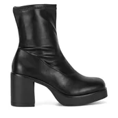 Botki damskie - Botki Jenny Fairy WYL3852-2 Czarny - miniaturka - grafika 1