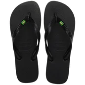 Sandały damskie - Havaianas Sandały damskie japonki, Czarny, 47 EU - miniaturka - grafika 1