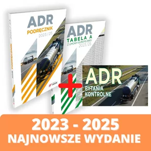 ADR 2023-2025. Podręcznik, tabela A i dostęp do testów online - Prawo - miniaturka - grafika 1