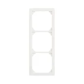 Wyłączniki światła i elektryczne - LEDart LEXMAN potrójna SLIM biały LEXMAN - miniaturka - grafika 1