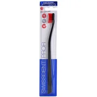 Szczoteczki do zębów - Swissdent Colours Single szczoteczka do zębów soft medium Black & Red - miniaturka - grafika 1