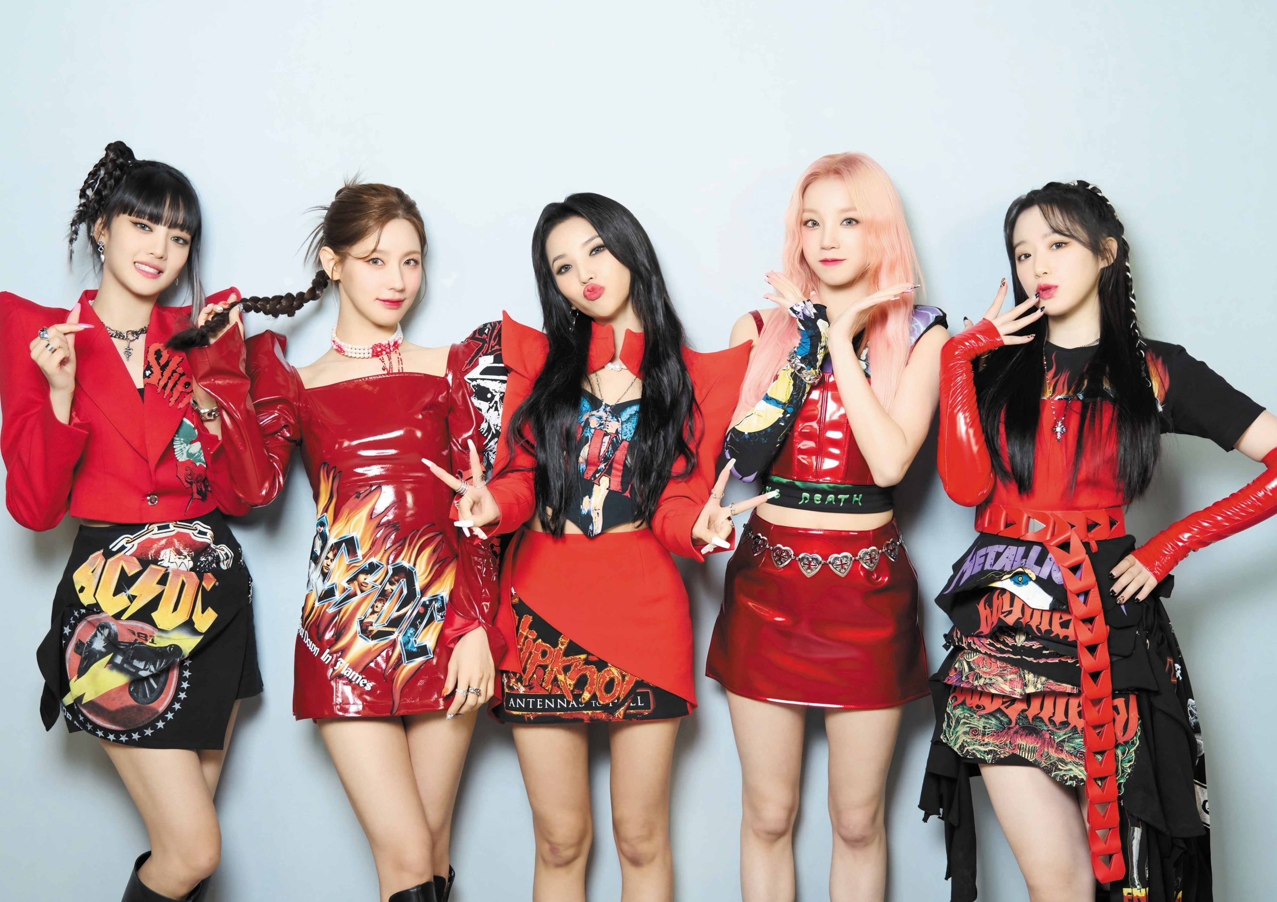 Plakat A2 K-Pop Kpop (g)i-dle Gidle G-Idle Korea Muzyka