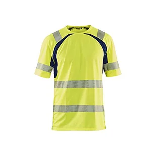 Blaklader 339710133389L koszulka UV High Vis, żółty/granatowy, rozmiar L - Koszulki męskie - miniaturka - grafika 1
