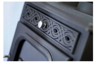 Piec koza żeliwny kominek kominkowy 6,7/9 kW (kolor: czarny) spełnia anty-smogowy EkoProjekt 04481618 - Piece wolnostojące - miniaturka - grafika 7