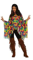 Stroje karnawałowe - Strój Poncho Hipis - miniaturka - grafika 1