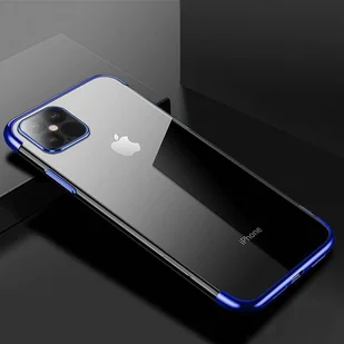 Clear Color case żelowy pokrowiec etui z metaliczną ramką iPhone 13 mini niebieski - Etui i futerały do telefonów - miniaturka - grafika 9