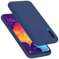 Etui i futerały do telefonów - Pokrowiec Do Samsung Galaxy A50 4G / A50s / A30s Etui w LIQUID NIEBIESKI TPU Silikon Case Cover Obudowa Ochronny Cadorabo - miniaturka - grafika 1