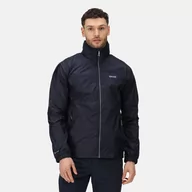Kurtki męskie - Regatta Męska Kurtka Przeciwdeszczowa Lyle IV Granatowy, Rozmiar: 6XL - miniaturka - grafika 1