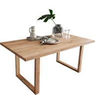 Stoły - Stół II Drewniany z Dębu Olejowanego WZ-0169-1801 WZ-0169 G+K Meble - miniaturka - grafika 1