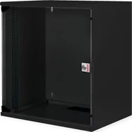 Szafy rack - Szafa Roline Wandgehouse Basic 48,26cm 19Zoll 12 HE 540x400 BxT Bausatz schwarz - miniaturka - grafika 1