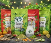 Yerba Mate - SLIM FIT + BALANS + GUARANA + IMMUNO HEALTH + KUBEK I SŁOMKA - miniaturka - grafika 1