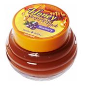 Maseczki do twarzy - Holika Honey Sleeping Pack całonocna maseczka przeciwzapalna z dużą zawartością miodu i jagód Blueberry 90ml primavera-8806334387525 - miniaturka - grafika 1