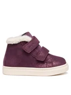 Buty dla dziewczynek - Geox Trzewiki B Nashik Wpf B465XA 00077 C8015 M Fioletowy - miniaturka - grafika 1