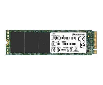 Transcend Dysk SSD 110Q 1 TB M.2 2280 PCI-E x4 Gen3 NVMe TS1TMTE110Q TS1TMTE110Q