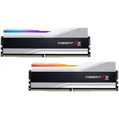 Pamięci RAM - G.SKILL Trident Z5 RGB DDR5 32GB 2x16GB 6000MHz CL36 1.35V XMP 3.0 silver - miniaturka - grafika 1