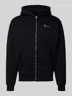 Bluzy męskie - Bluza rozpinana o kroju regular fit z wyhaftowanym logo model ‘Chest’ - miniaturka - grafika 1