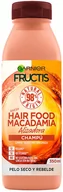 Szampony do włosów - Ultraodżywczy szampon Garnier Fructis Hair Food Macadamia Straightening Shampoo 350 ml (3600542289627) - miniaturka - grafika 1