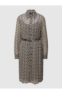 Sukienka koszulowa z wiskozy ze wzorem na całej powierzchni - Joop! - Sukienki - miniaturka - grafika 1