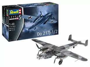 Plastikowy model samolotu Dornier 217J-1/2 - Modele do sklejania - miniaturka - grafika 1