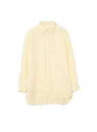 Koszule damskie - ECOALF Koszula damska Magrittealf, Light Yellow, XL - miniaturka - grafika 1