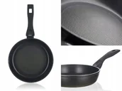 Patelnie - PATELNIA grazia 20 cm CZARNA BANQUET do smażenia - miniaturka - grafika 1