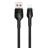 Kable komputerowe i do monitorów - XO Kabel USB  XO Kabel NB55 typ-C czarny 5A 1m GSM094467 - miniaturka - grafika 1