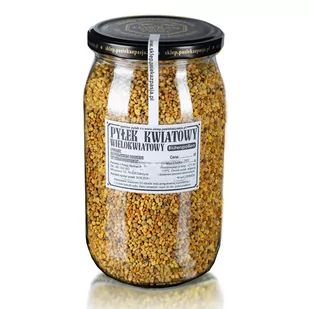 PYŁEK WIELOKWIATOWY 500g, 100 lat tradycji, zdrowy, jakość premium - Miód - miniaturka - grafika 1