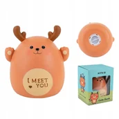 Skarbonki - Skarbonka dla dzieci plastikowa otwierana jeleń Kite - miniaturka - grafika 1