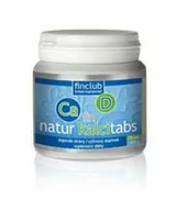 Suplementy diety - fin Natur Kalcitabs, 70tab - miniaturka - grafika 1