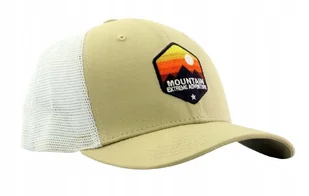 $24 Czapka z daszkiem Beżowa TRUCKER GÓRY 55-60cm - Czapki i chusty sportowe męskie - miniaturka - grafika 1