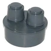 Łączniki, trójniki, kształtki - Napowietrzacz kanalizacyjny fi 110 szary - miniaturka - grafika 1