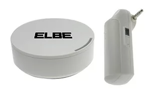 ELBE ta-7040 – bezprzewodowy nadajnik audio (8-kanałowy, w zestawie nadajnik i odbiornik, -10 metrów), biały - Transmitery FM - miniaturka - grafika 1