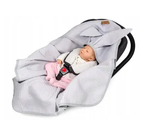 Śpiworek Dla Niemowlaka Floo For Baby 78X78 Cm Szary Królik - Śpiworki dla dzieci - miniaturka - grafika 1