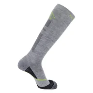 Skarpety termoaktywne - Skarpety wysokie SALOMON SKI TOURING MTN DX+SX LC1977600 – Czarny - miniaturka - grafika 1