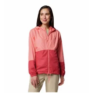 Kurtki i kamizelki sportowe damskie - Damska kurtka wiatrówka Columbia Flash Forward™ II Windbreaker Rozmiar: XL / Kolor: czerwnoy/różowy - miniaturka - grafika 1
