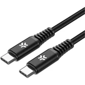 Kable USB - Kabel USB-C - USB-C CELLY 2 m 100W USBCUSBC Czarny - miniaturka - grafika 1