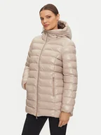 Kurtki damskie - Geox Kurtka zimowa Zosma W4628A TC191 F1798 Beżowy Regular Fit - miniaturka - grafika 1