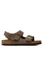 Sandały damskie - Birkenstock Sandały Milano Bs 0634503 Brązowy - miniaturka - grafika 1