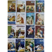 Karnet B6 Boże Narodzenie z opłatkiem DL LUX - Pozostałe akcesoria świąteczne - miniaturka - grafika 1