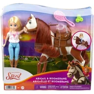 Lalki dla dziewczynek - Mattel Dreamworks Spirit Spirit Abigail and Boomerang HFB91 - miniaturka - grafika 1